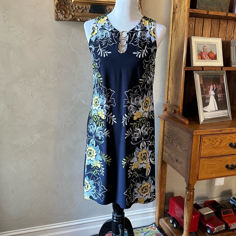 MSK Floral Dress
